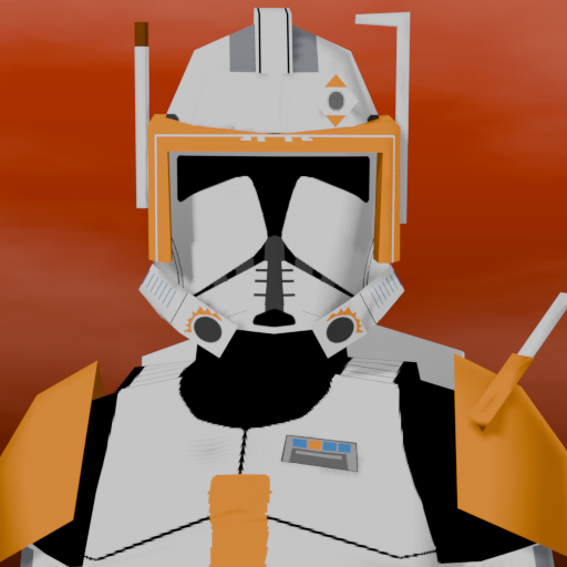 A low poly Rendition of Commander Cody.